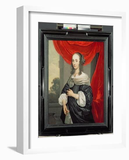 Portrait of a Lady-Louis-Michel van Loo-Framed Giclee Print