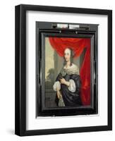 Portrait of a Lady-Louis-Michel van Loo-Framed Giclee Print