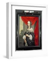 Portrait of a Lady-Louis-Michel van Loo-Framed Giclee Print