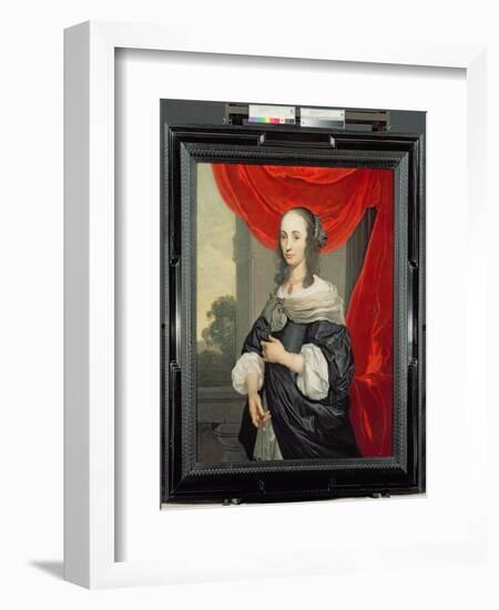 Portrait of a Lady-Louis-Michel van Loo-Framed Giclee Print