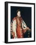 Portrait of a Lady-Alonso Sanchez Coello-Framed Giclee Print