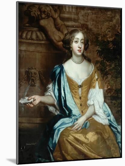 Portrait of a Lady-Sir Peter Lely-Mounted Giclee Print