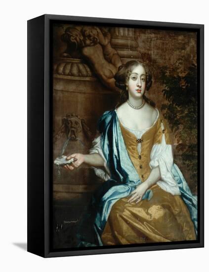 Portrait of a Lady-Sir Peter Lely-Framed Stretched Canvas