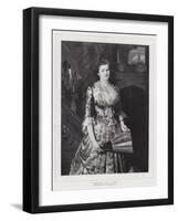 Portrait of a Lady-Sir Lawrence Alma-Tadema-Framed Giclee Print