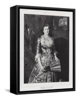 Portrait of a Lady-Sir Lawrence Alma-Tadema-Framed Stretched Canvas