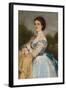 Portrait of a Lady-Charles Wynne Nicholls-Framed Giclee Print