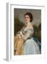 Portrait of a Lady-Charles Wynne Nicholls-Framed Giclee Print