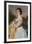 Portrait of a Lady-Charles Wynne Nicholls-Framed Giclee Print