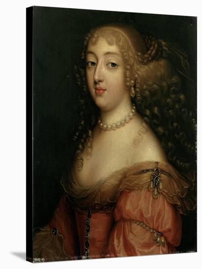 Portrait of a Lady-Louis Ferdinand Elle-Stretched Canvas