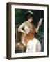 Portrait of a Lady-William Oliver-Framed Giclee Print