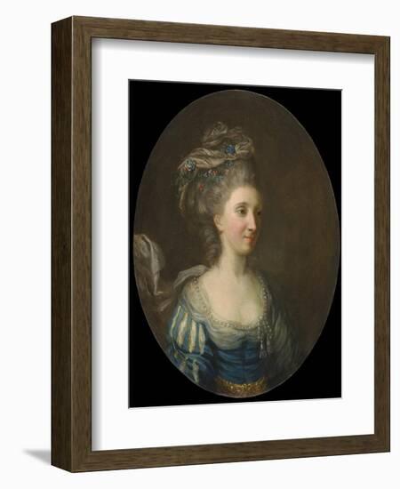 Portrait of a Lady-Thomas Hickey-Framed Giclee Print