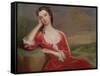 Portrait of a Lady-Charles Jervas-Framed Stretched Canvas