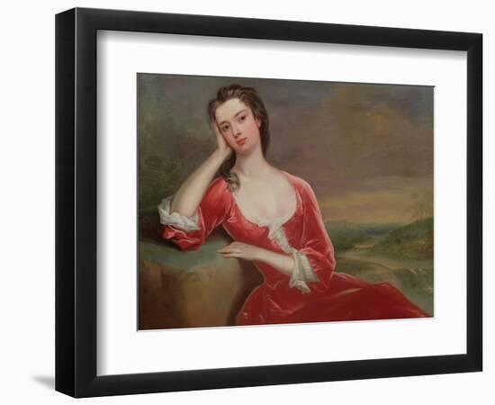 Portrait of a Lady-Charles Jervas-Framed Giclee Print