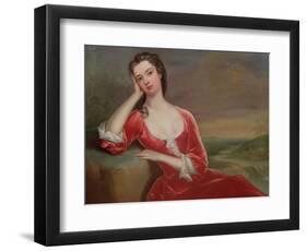 Portrait of a Lady-Charles Jervas-Framed Giclee Print