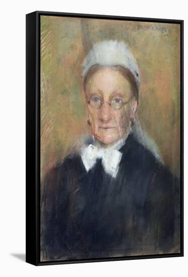 Portrait of a Lady-Walter Frederick Osborne-Framed Stretched Canvas