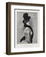 Portrait of a Lady-null-Framed Giclee Print