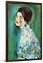 Portrait of a Lady-Gustav Klimt-Framed Art Print