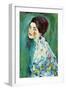 Portrait of a Lady-Gustav Klimt-Framed Art Print