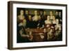 Portrait of a Large Family-Cesare Vecellio-Framed Giclee Print