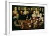 Portrait of a Large Family-Cesare Vecellio-Framed Giclee Print