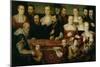 Portrait of a Large Family-Cesare Vecellio-Mounted Giclee Print