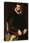 Portrait of a Learned Gentleman-Adriaen Thomasz Key-Stretched Canvas