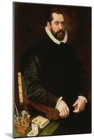 Portrait of a Learned Gentleman-Adriaen Thomasz Key-Mounted Giclee Print