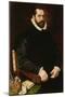 Portrait of a Learned Gentleman-Adriaen Thomasz Key-Mounted Giclee Print