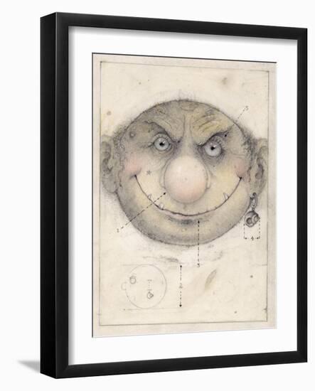 Portrait of a Leprechaune-Wayne Anderson-Framed Giclee Print