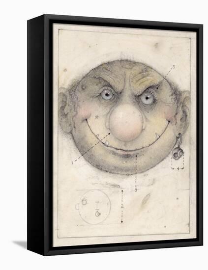 Portrait of a Leprechaune-Wayne Anderson-Framed Stretched Canvas
