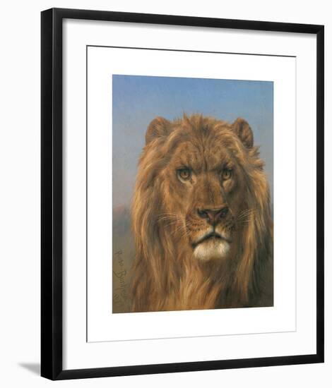 Portrait of a Lion - Prado-Rosa Bonheur-Framed Premium Giclee Print