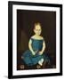 Portrait of a Little Girl-Dirk Van Erp-Framed Giclee Print