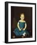 Portrait of a Little Girl-Dirk Van Erp-Framed Giclee Print