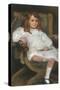 Portrait of a Little Girl-Charles Goldsborough Anderson-Stretched Canvas