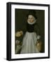 Portrait of a Little Girl,-Jacob Willemsz Delff I-Framed Art Print