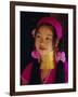 Portrait of a 'Long Necked' Padaung Tribe Girl, Mae Hong Son Province, Northern Thailand, Asia-Gavin Hellier-Framed Premium Photographic Print