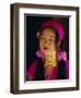 Portrait of a 'Long Necked' Padaung Tribe Girl, Mae Hong Son Province, Northern Thailand, Asia-Gavin Hellier-Framed Photographic Print
