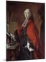 Portrait of a Magistrate by Louis Tocque-null-Mounted Giclee Print