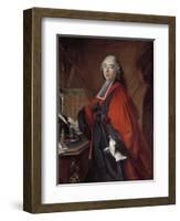 Portrait of a Magistrate by Louis Tocque-null-Framed Giclee Print