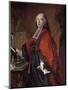 Portrait of a Magistrate by Louis Tocque-null-Mounted Giclee Print