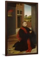 Portrait of a Male Donor, c.1455-Petrus Christus-Framed Giclee Print