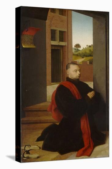 Portrait of a Male Donor, c.1455-Petrus Christus-Stretched Canvas