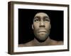 Portrait of a Male Homo Erectus-null-Framed Art Print