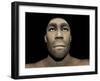 Portrait of a Male Homo Erectus-null-Framed Art Print