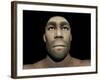 Portrait of a Male Homo Erectus-null-Framed Art Print