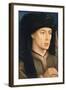 Portrait of a Man, 1430 (Oil on Panel)-Rogier van der Weyden-Framed Giclee Print