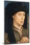 Portrait of a Man, 1430 (Oil on Panel)-Rogier van der Weyden-Mounted Giclee Print