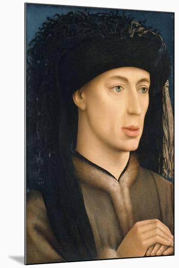Portrait of a Man, 1430-Rogier van der Weyden-Mounted Giclee Print