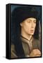 Portrait of a Man, 1430-Rogier van der Weyden-Framed Stretched Canvas