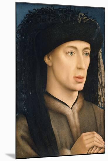 Portrait of a Man, 1430-Rogier van der Weyden-Mounted Giclee Print